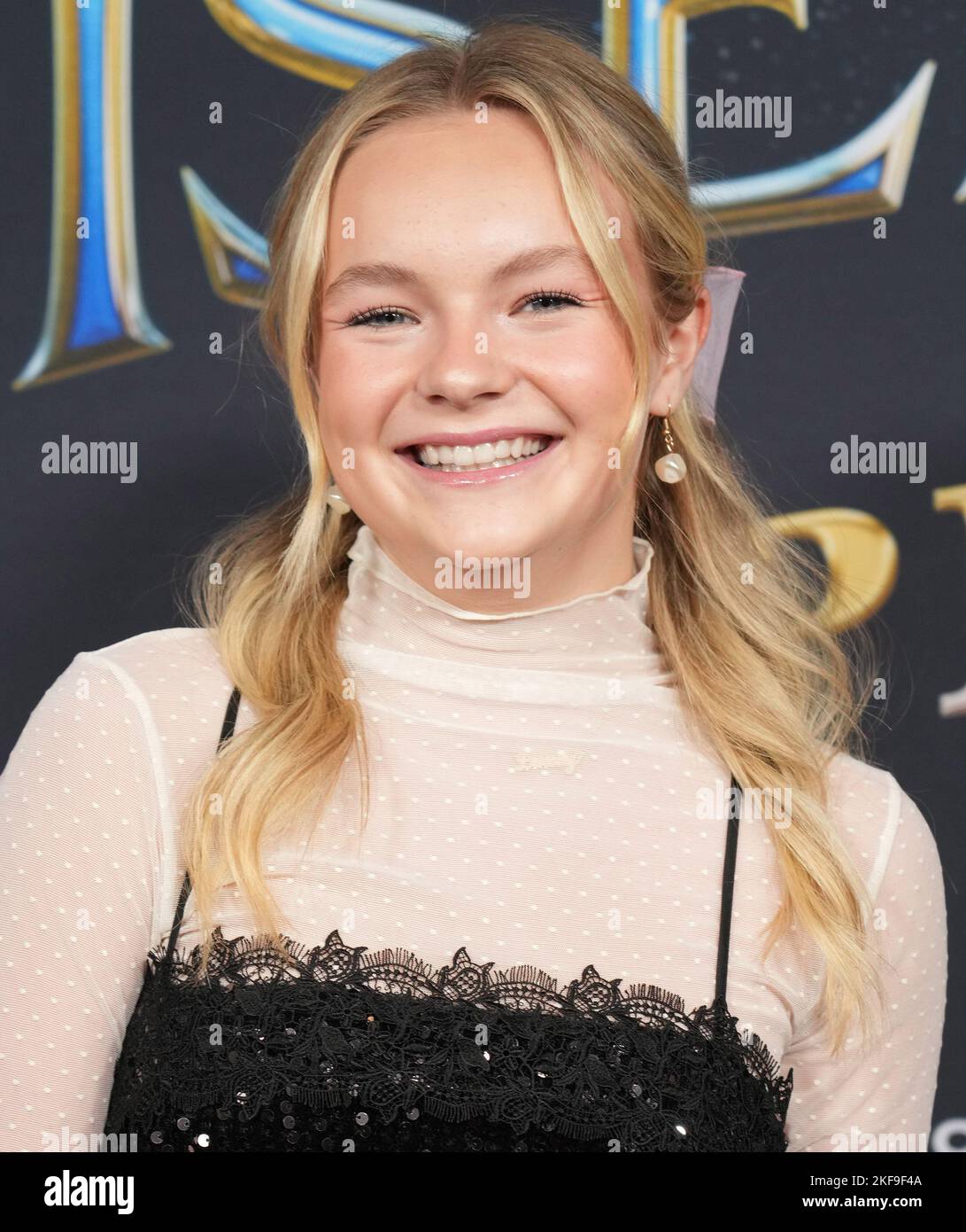 Pressley Hosbach arrives at the Disney's