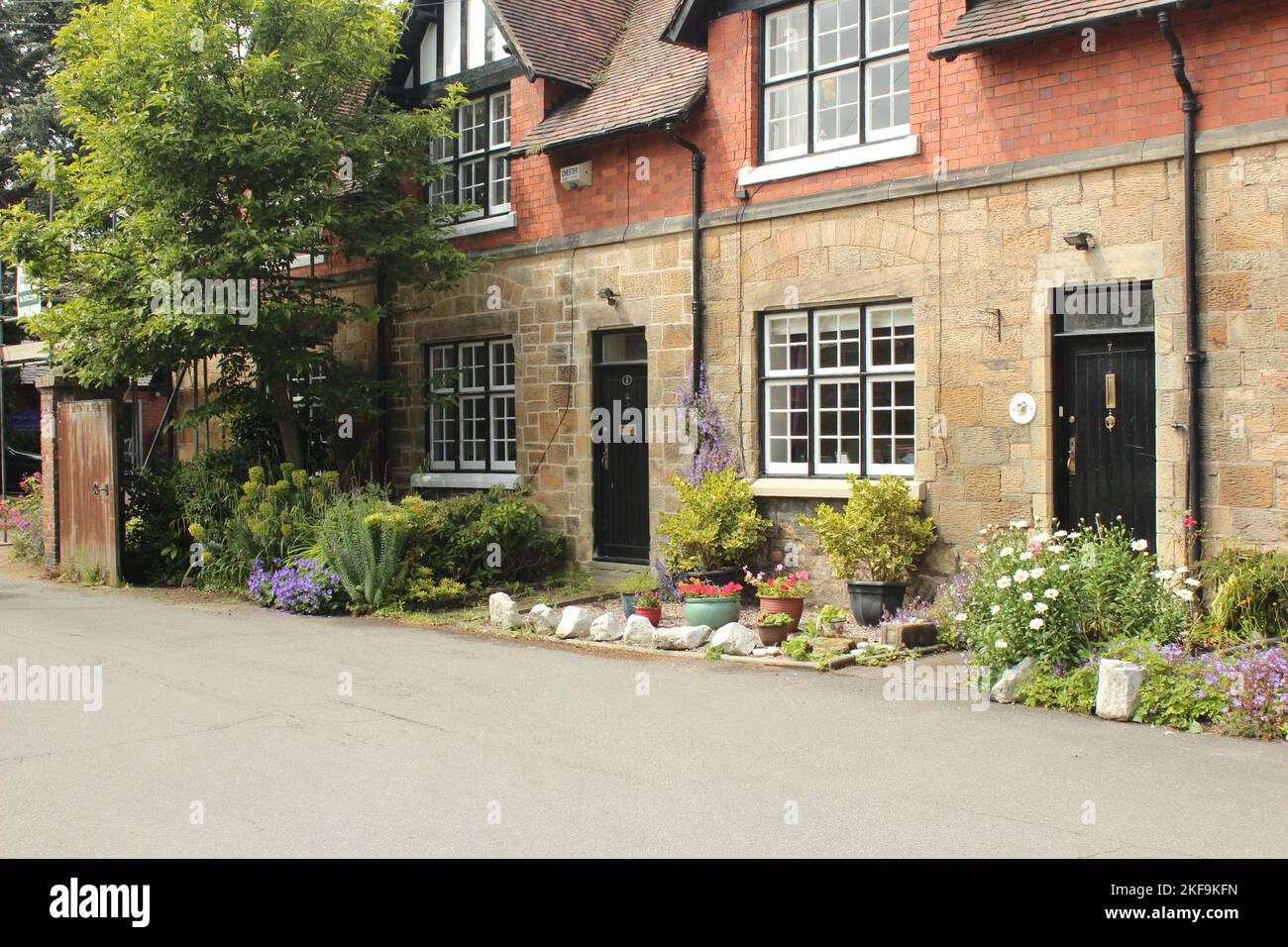 Hawarden Village North Wales Stock Photo Alamy