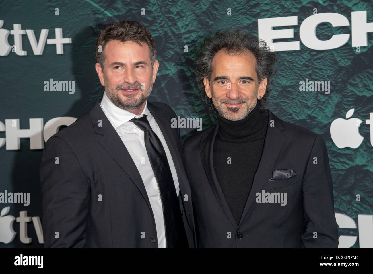 New York, United States. 16th Nov, 2022. Director Mark Boal and Pablo Trapero attend Apple TV 's 'Echo 3' New York Premiere at Walter Reade Theater in New York City. Credit: SOPA Images Limited/Alamy Live News Stock Photo