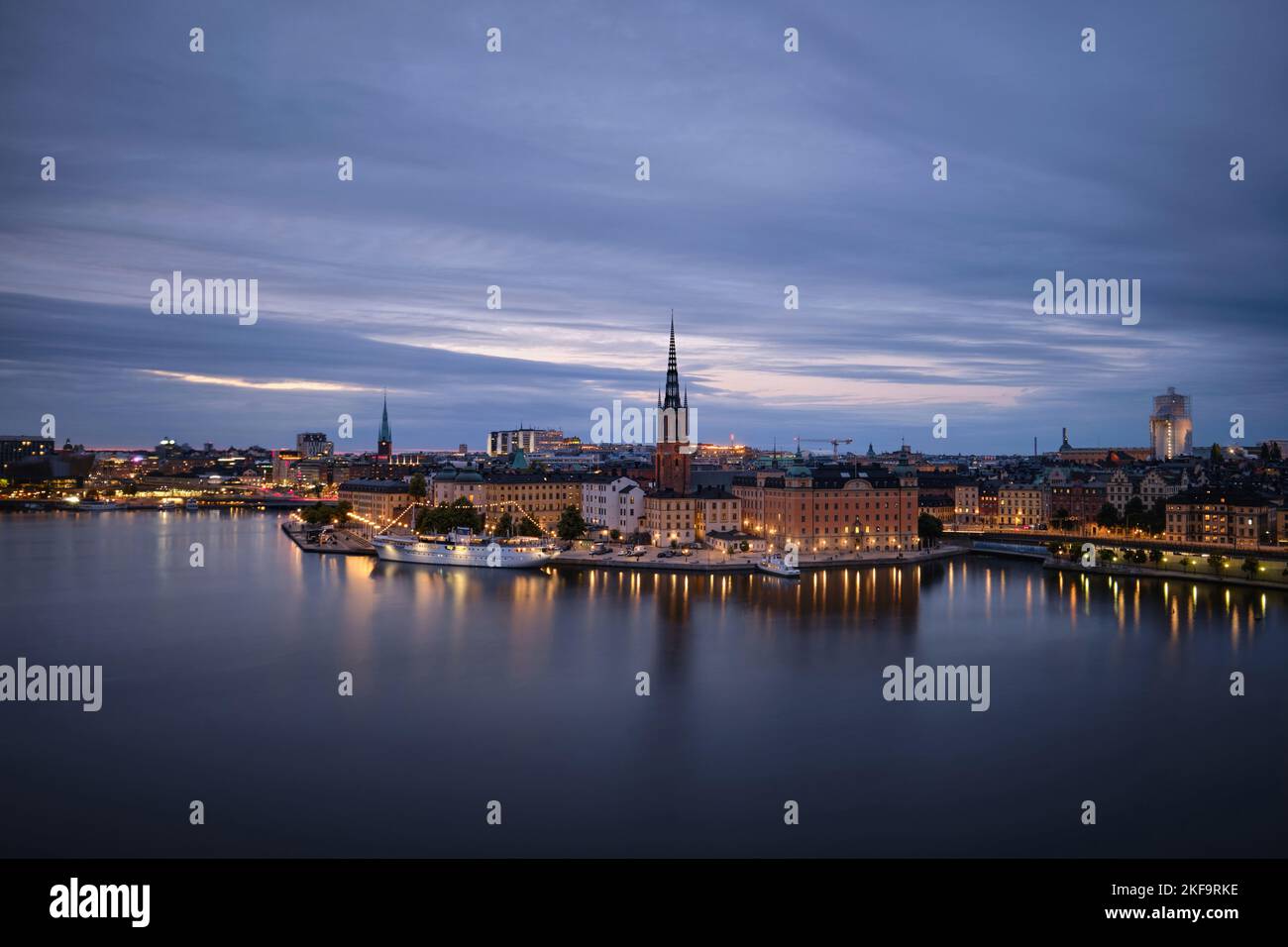 Stockholm, Sweden - Sept 2022: Scenic panoramic aerial view of ...