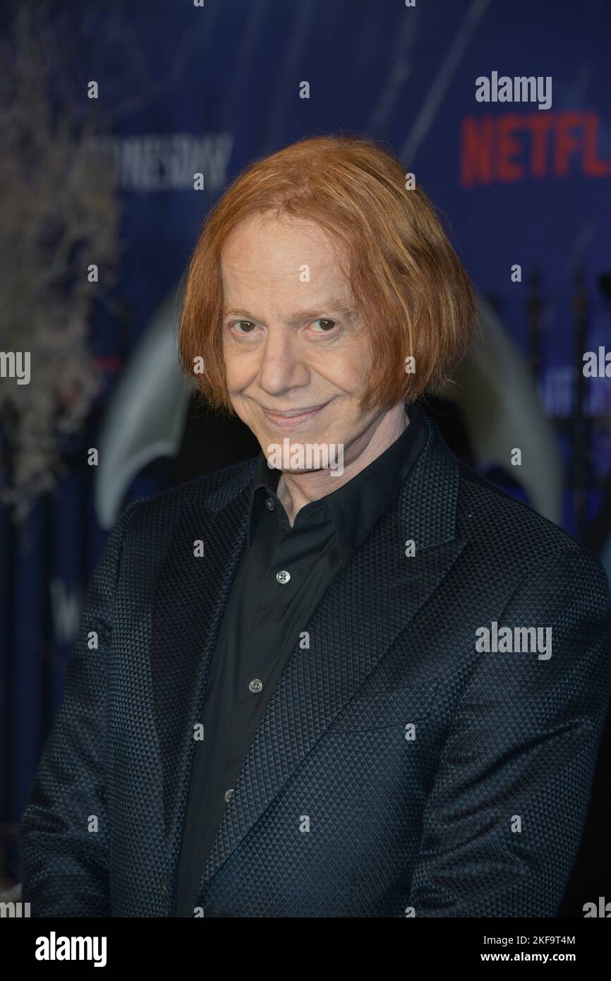 Los Angeles Premiere Of Netflix`s `Wednesday` TV Show. -PICTURED: Danny ...