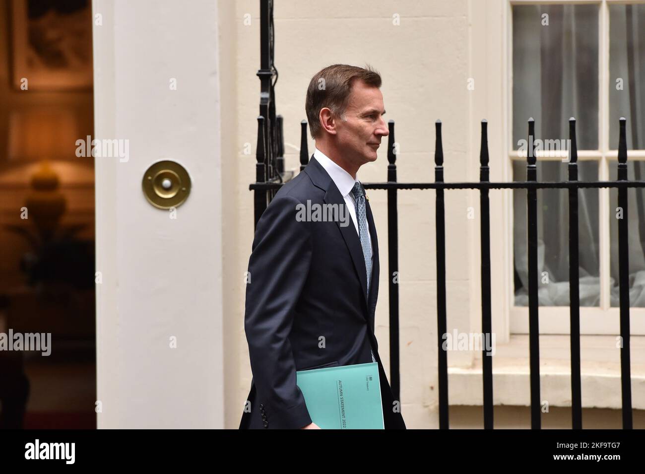 London, England, UK. 17th Nov, 2022. Chancellor of the Exchequer JEREMY ...