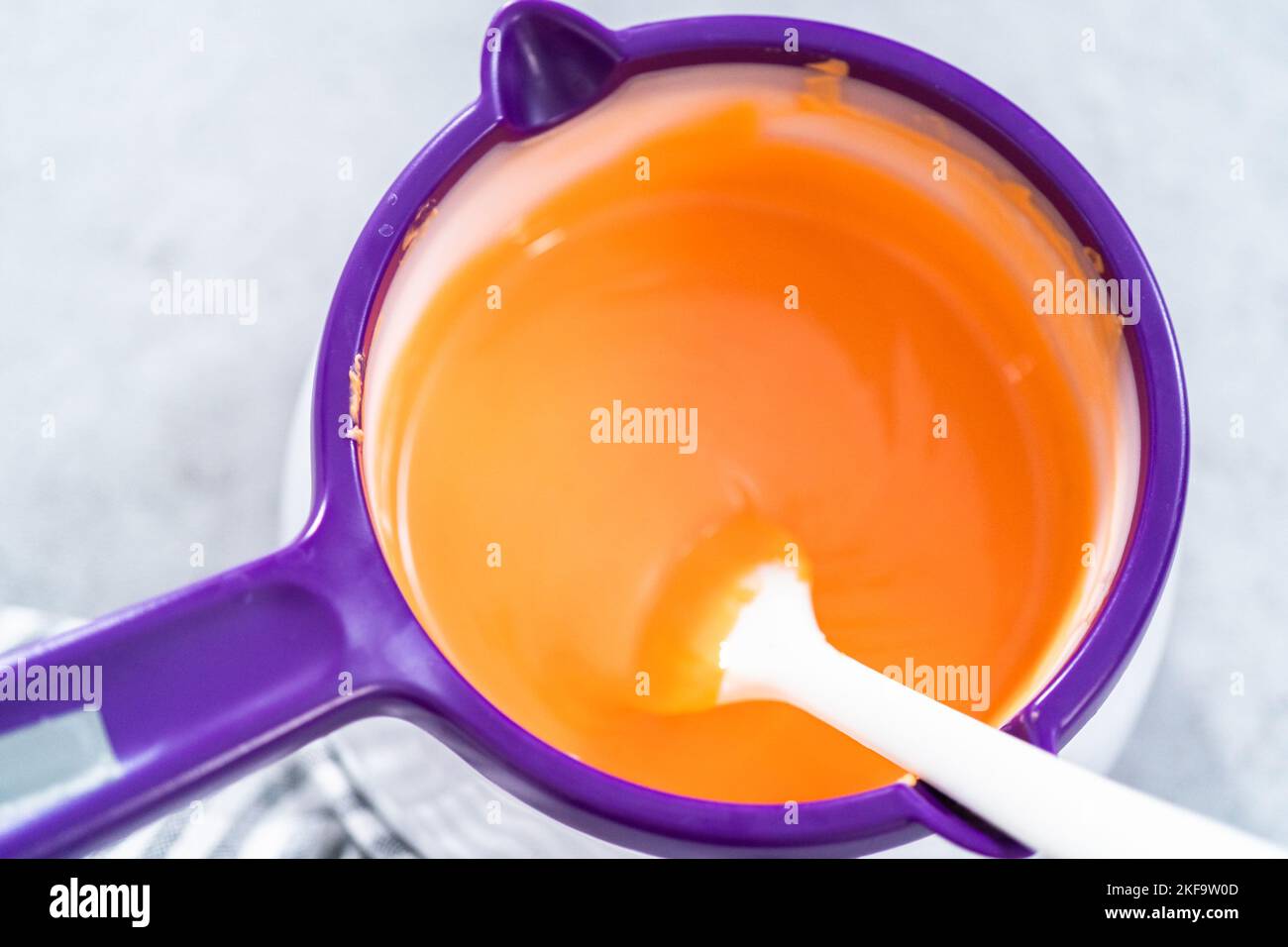 Carrot Chocolate Covered Pretzels Stock Photo Alamy