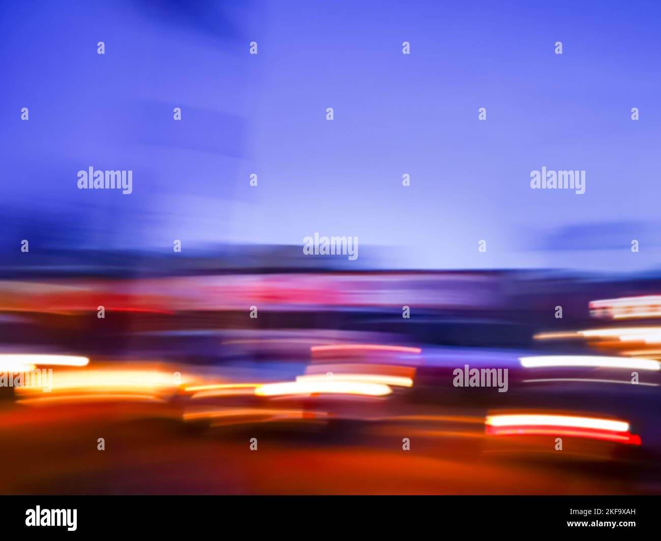 Abstract night scene blurred hi-res stock photography and images - Alamy