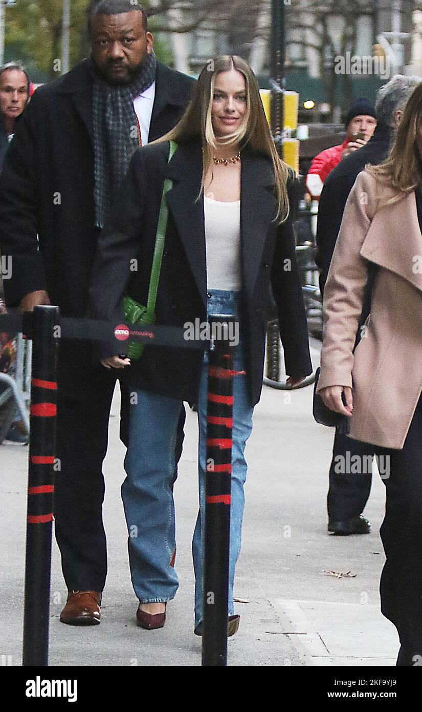 New York, NY, USA. 16th Nov, 2022. Margot Robbie at the 'Babylon' New