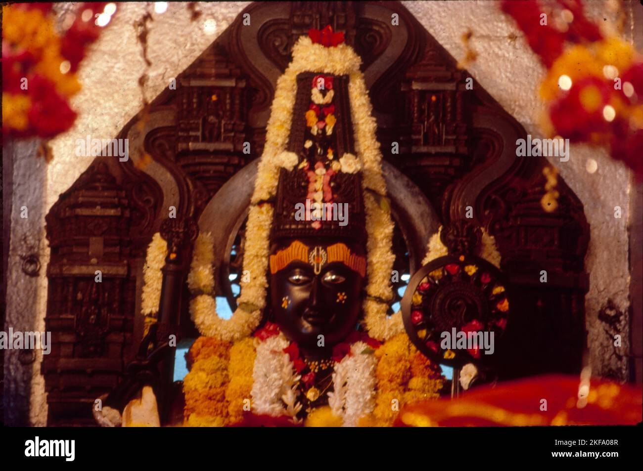 Balaji Idol Temple Buldhana Maharashtra Stock Photo Alamy