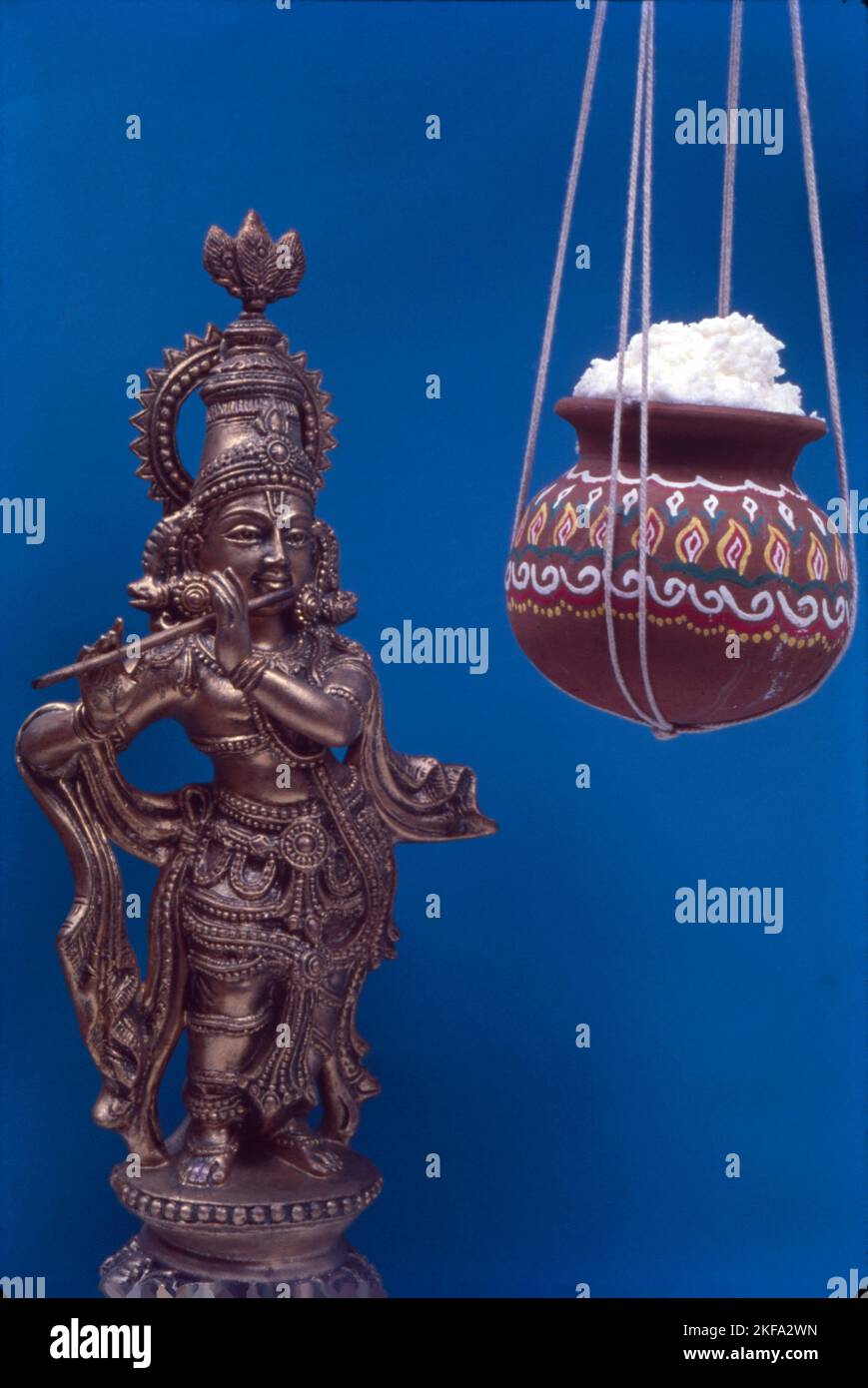 The great exponent of the Bhagavad Gita, Krishna is one of the most