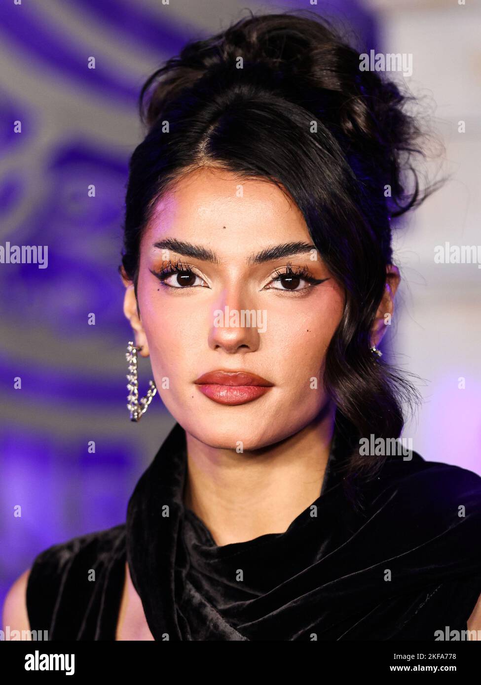 HOLLYWOOD, LOS ANGELES, CALIFORNIA, USA - NOVEMBER 16: Noor Dabash