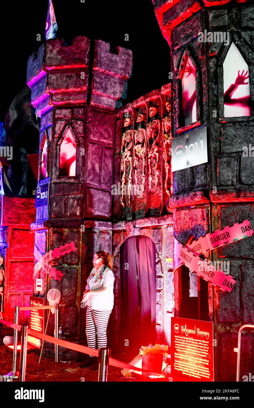 Haunted House, House of Horrors at The Royal Melbourne Show, Melbourne Victoria VIC, Australia Stock Photo