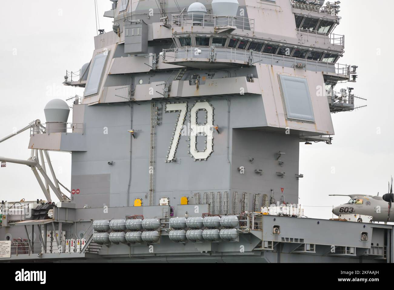 USS GERALD R FORD Stock Photo - Alamy