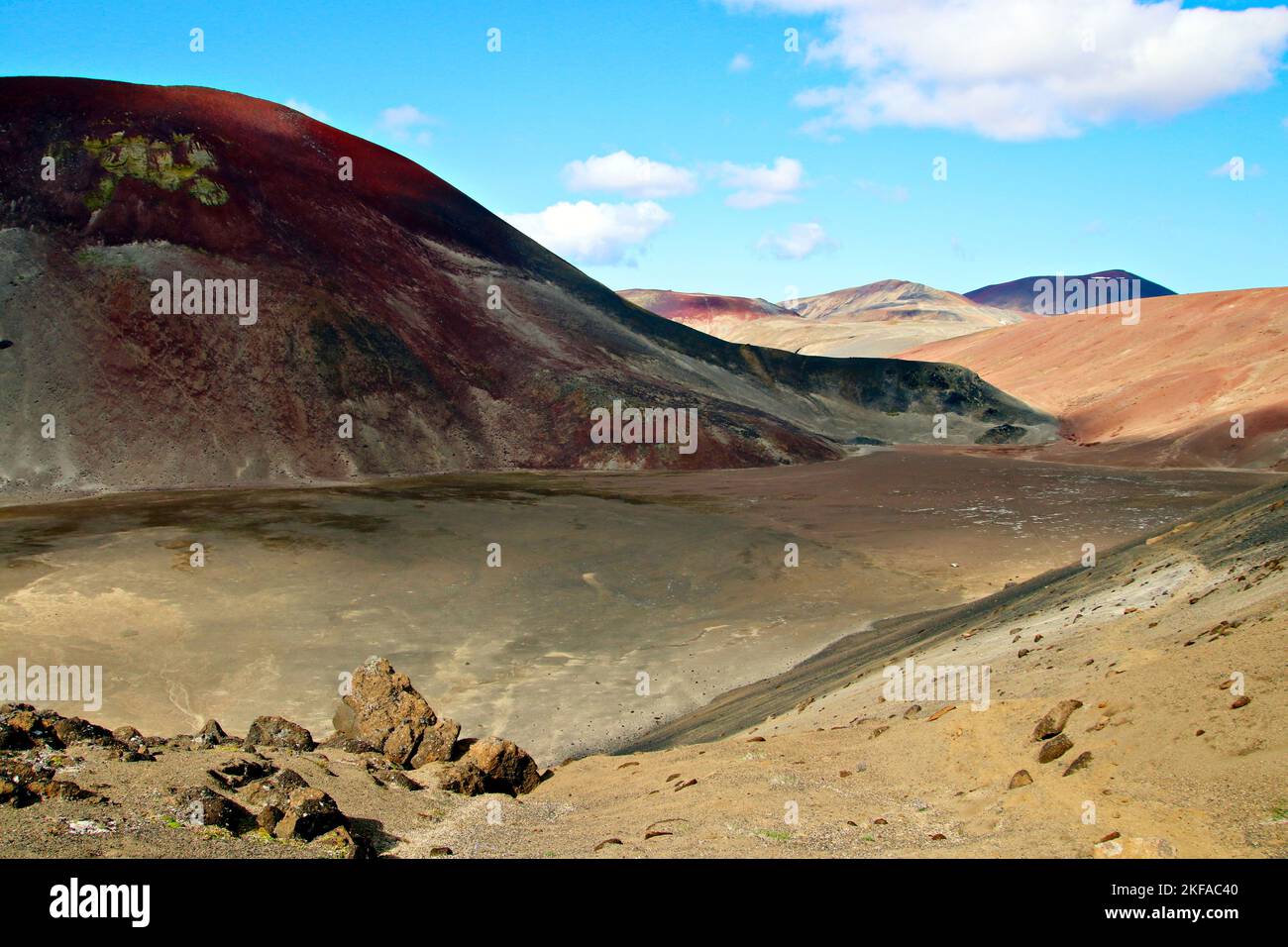 Mount Edziza Spectrum of colour in the landscape in Mount Edziza Provincial Park ...