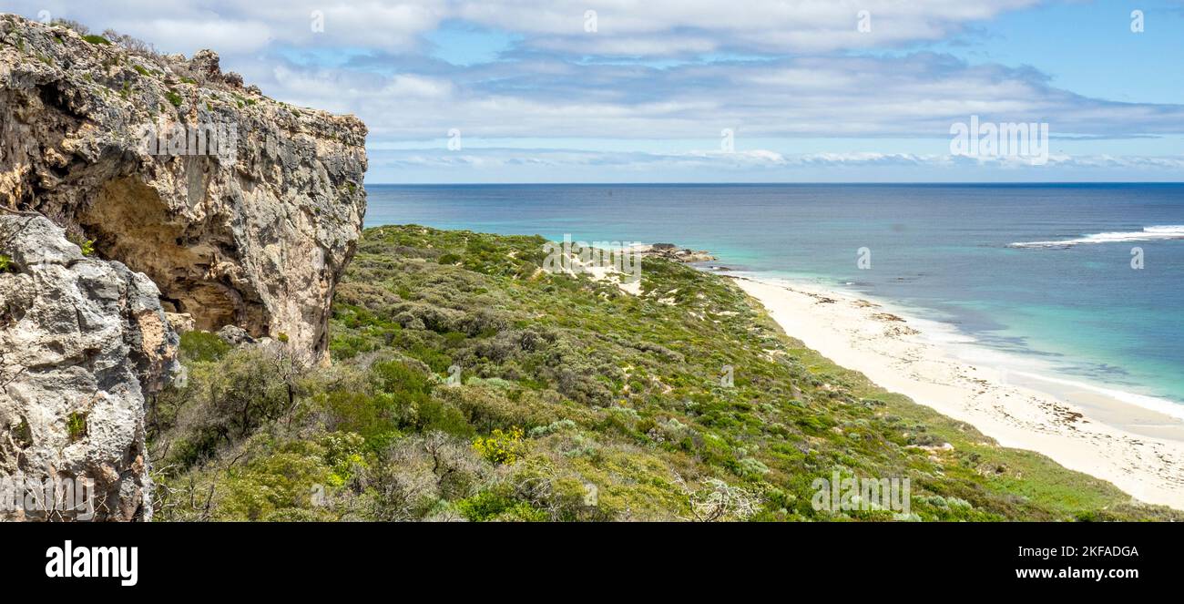 Leeuwin-Naturaliste National Park coastline  Boranup in Southwest of Western Australia Stock Photo