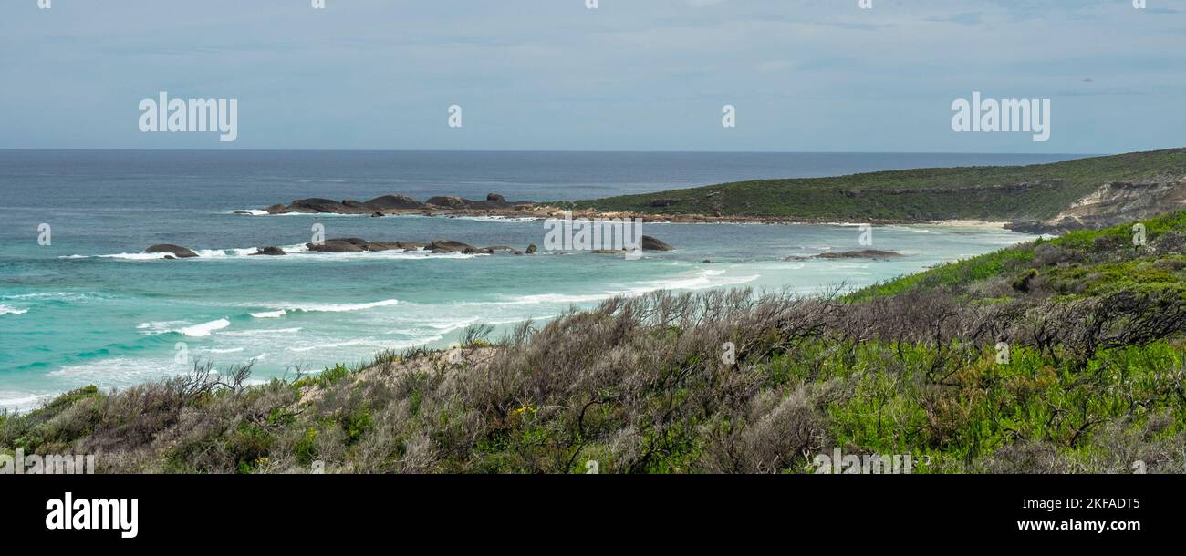 Leeuwin-Naturaliste National Park coastline in Southwest of Western Australia Stock Photo