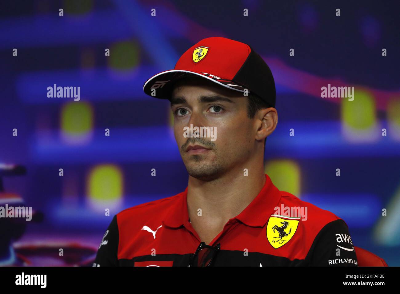 , press conference during the Formula 1 Etihad Airways Abu Dhabi Grand ...