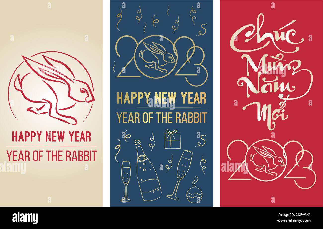 chinese new year rabbit banner