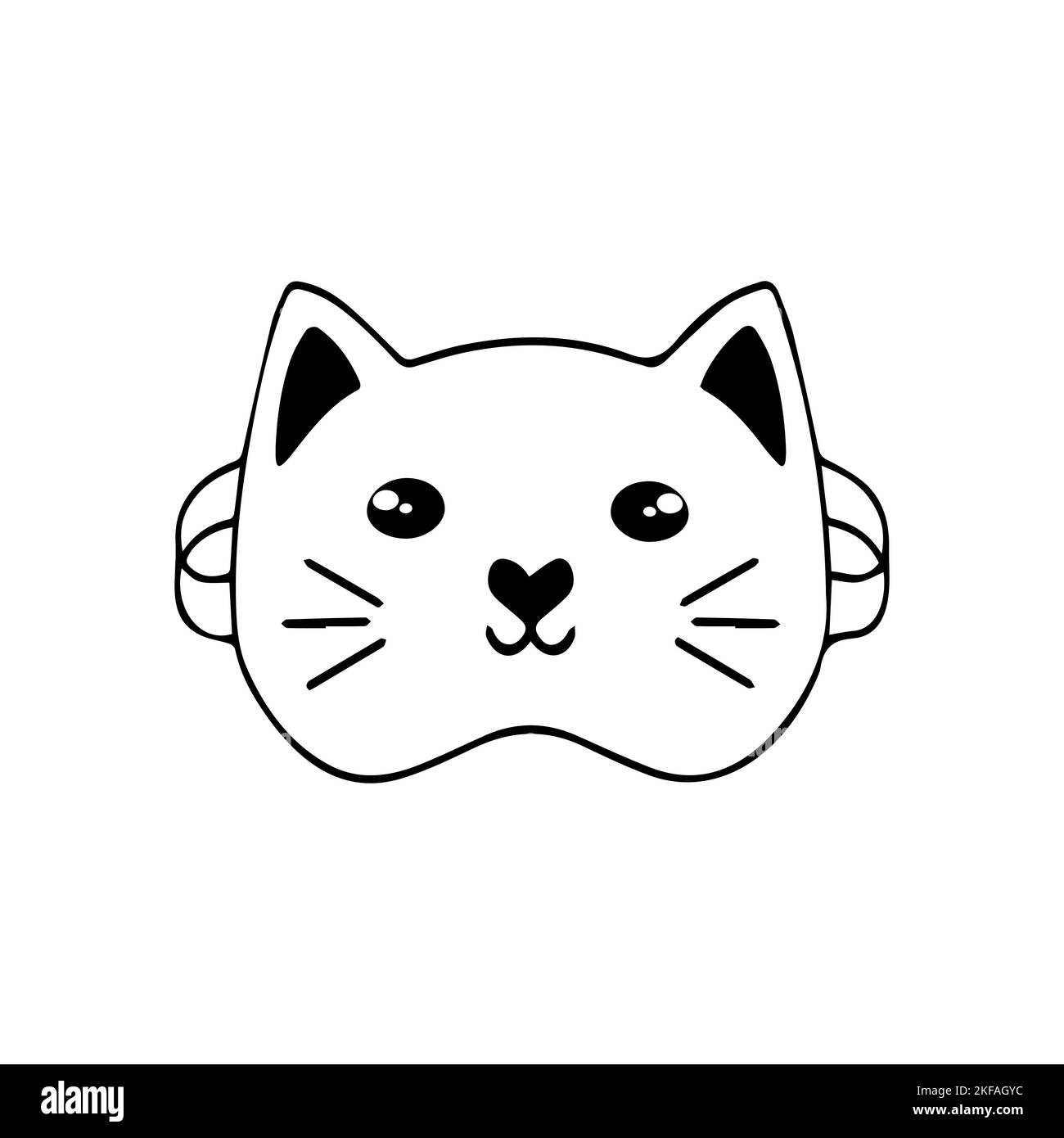 Hand with bow playing with cats icon Stock Vector Image & Art - Alamy