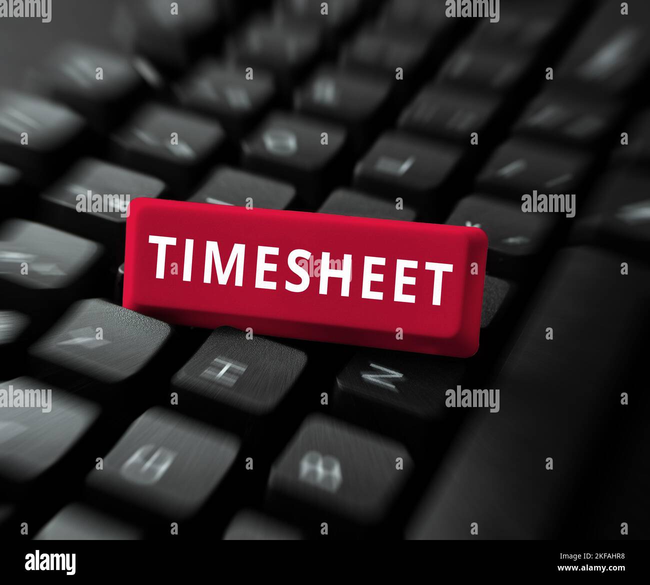 Text showing inspiration Timesheet. Concept graphical