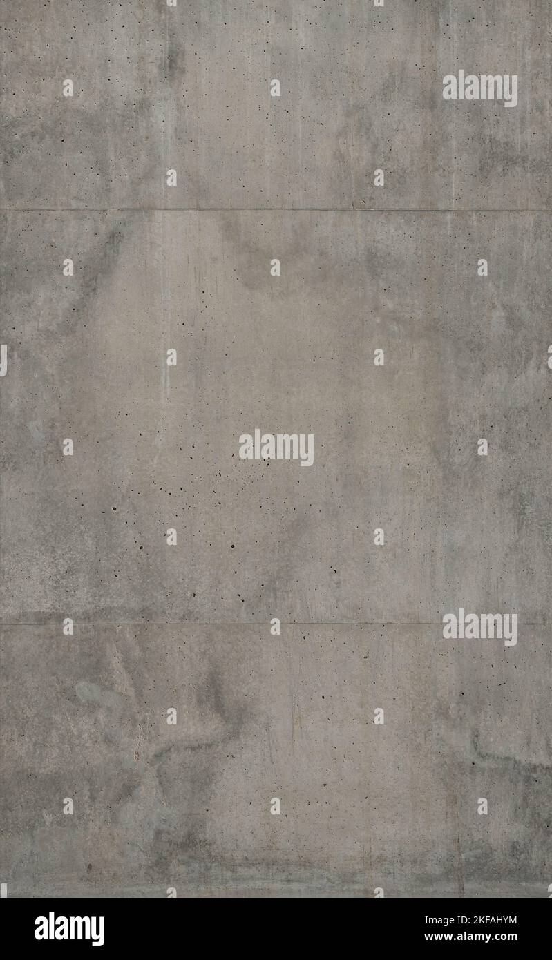 Seamless gray concrete wall texture Stock Photo