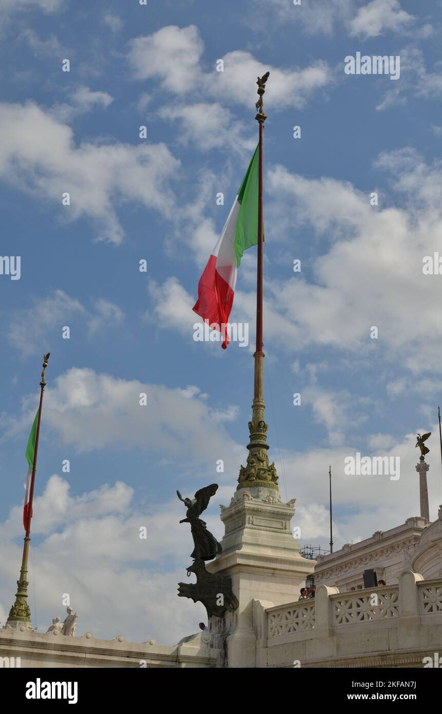 Parliament Rome Italy architecture old government politics Stock Photo