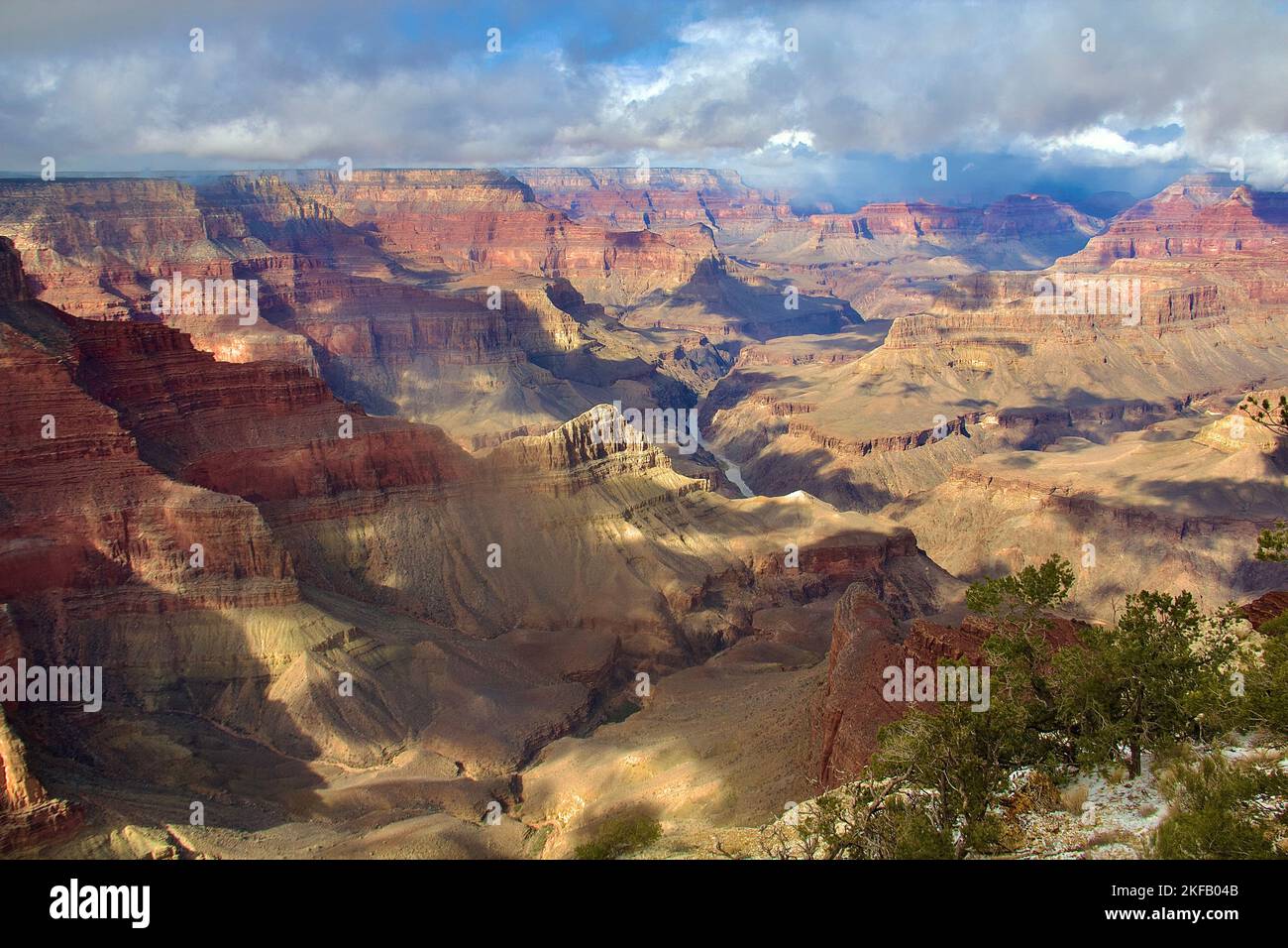 Southern Rim Gr South Rim Grand Canyon National Park Stock Photo - Alamy
