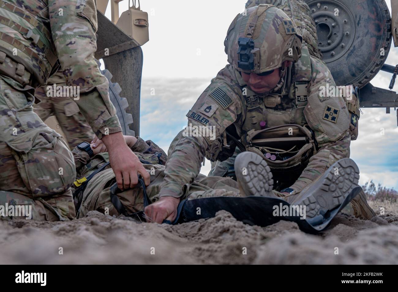 Route clearance security team hi-res stock photography and images - Alamy