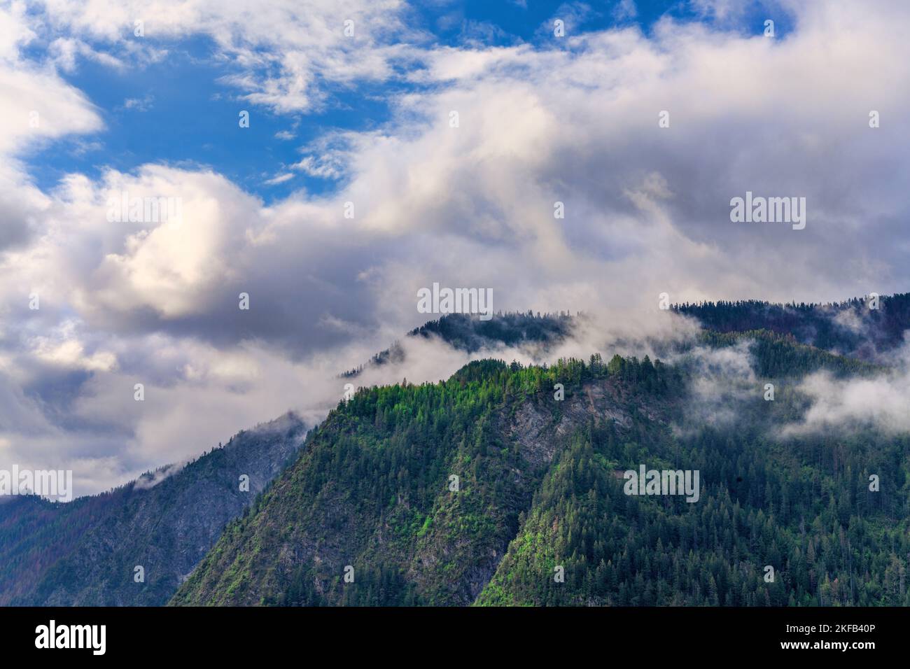 At more than 1,150 feet deep, Lake Pend Oreille in North Idaho is the