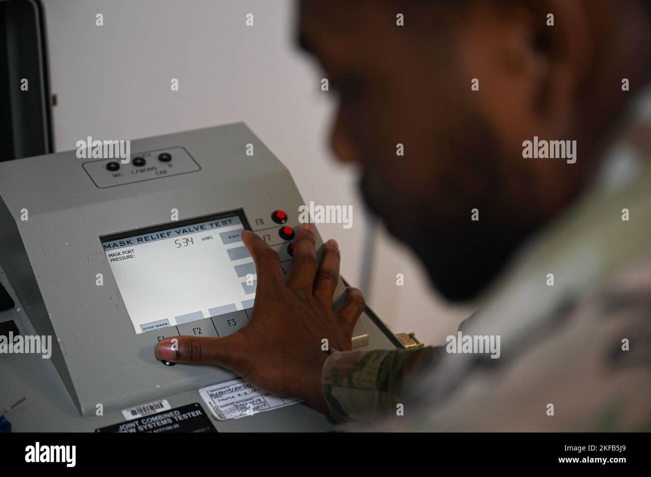 U.S. Air Force Airman 1st Class Raquez KellyJones, 18th OSS aircrew