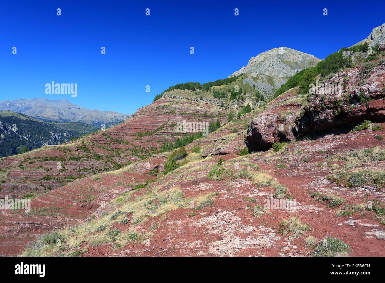 Gorges de Daluis, Alpes Maritimes, 06, Parc national du Mercantour, PACA Stock Photo