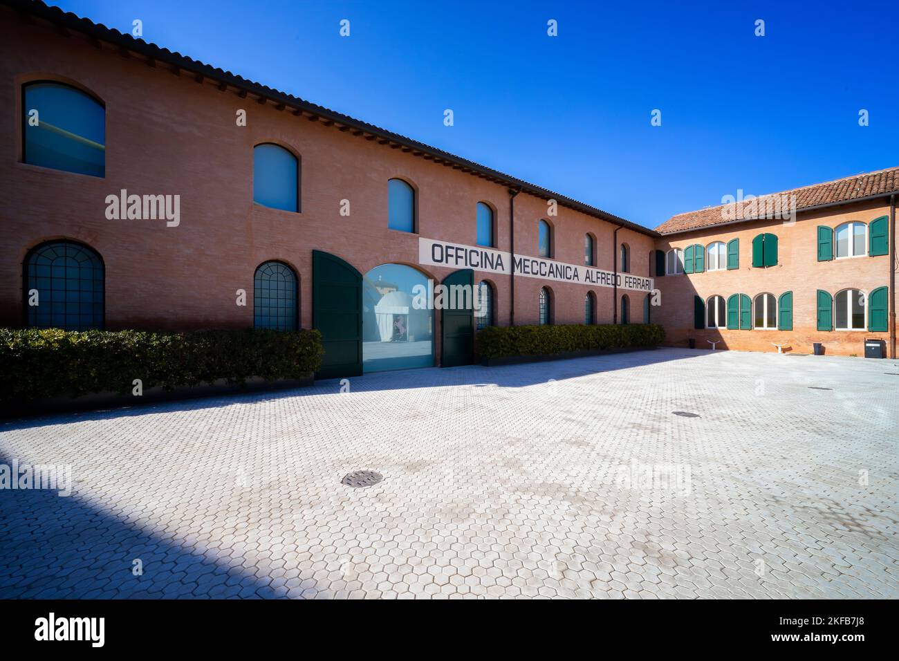 Museo Casa Enzo Ferrari di Modena Stock Photo