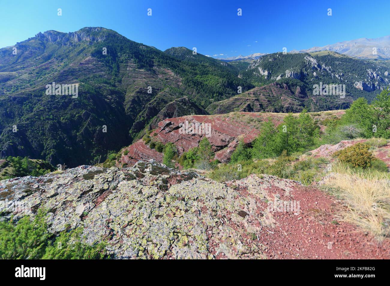 Gorges de Daluis, Alpes Maritimes, 06, Parc national du Mercantour, PACA Stock Photo
