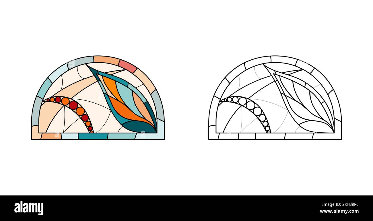 arched church windows template