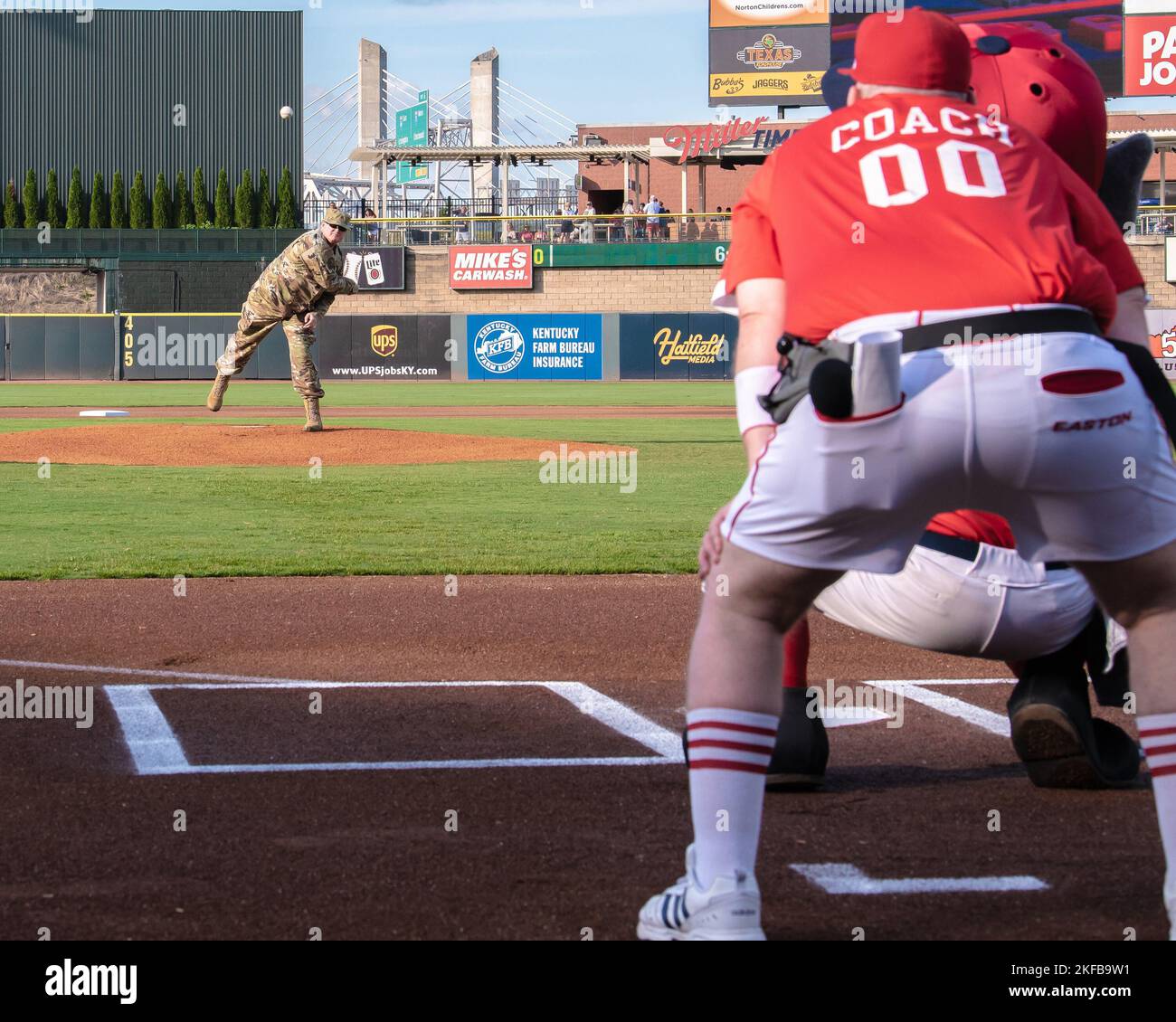 Brig. Gen. David Mounkes, the Kentucky National Guard’s assistant
