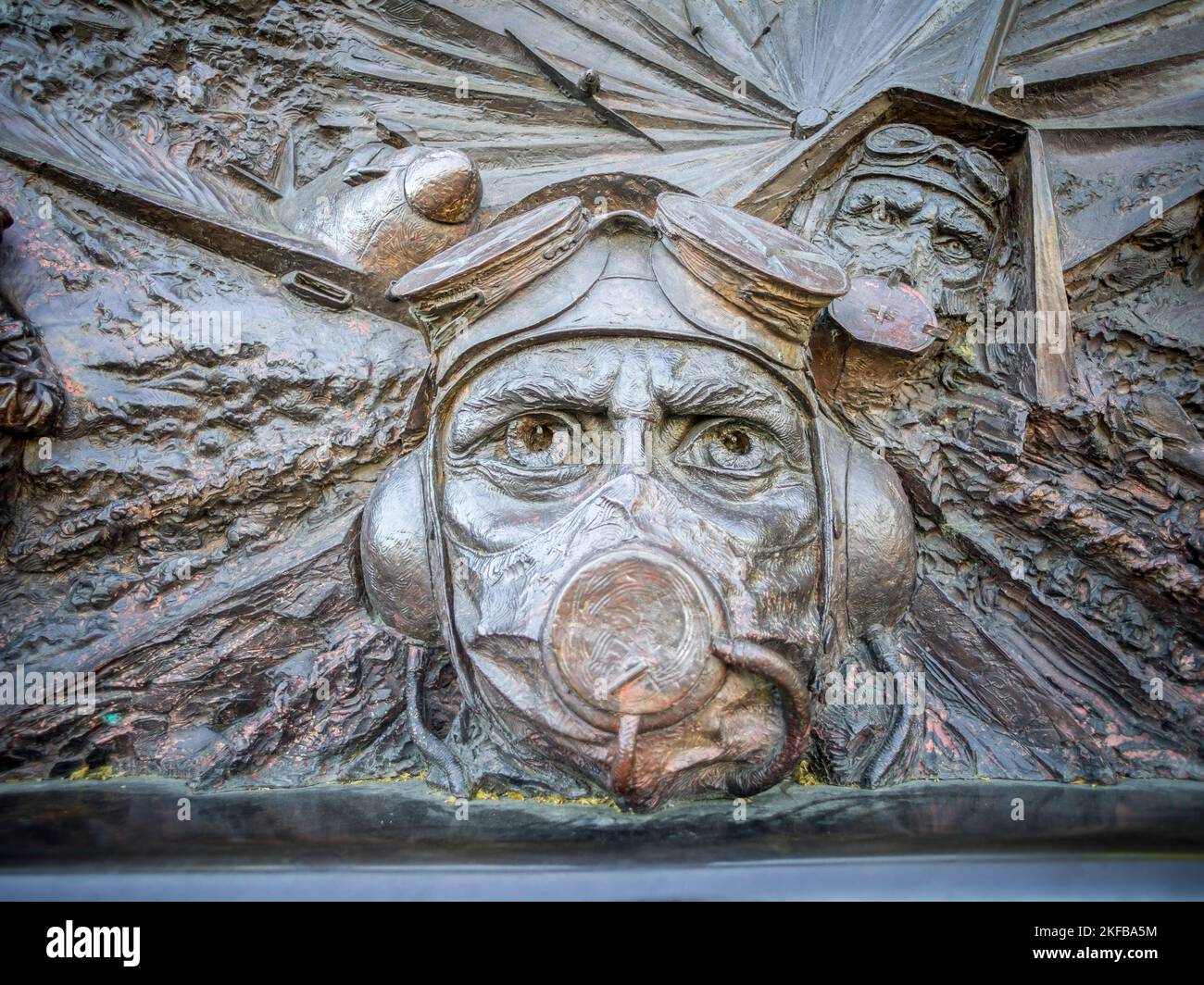 The Battle of Britain Monument London Stock Photo