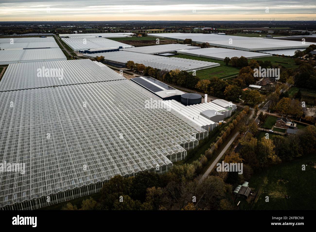 Glass greenhouses solar panel hi-res stock photography and images - Alamy