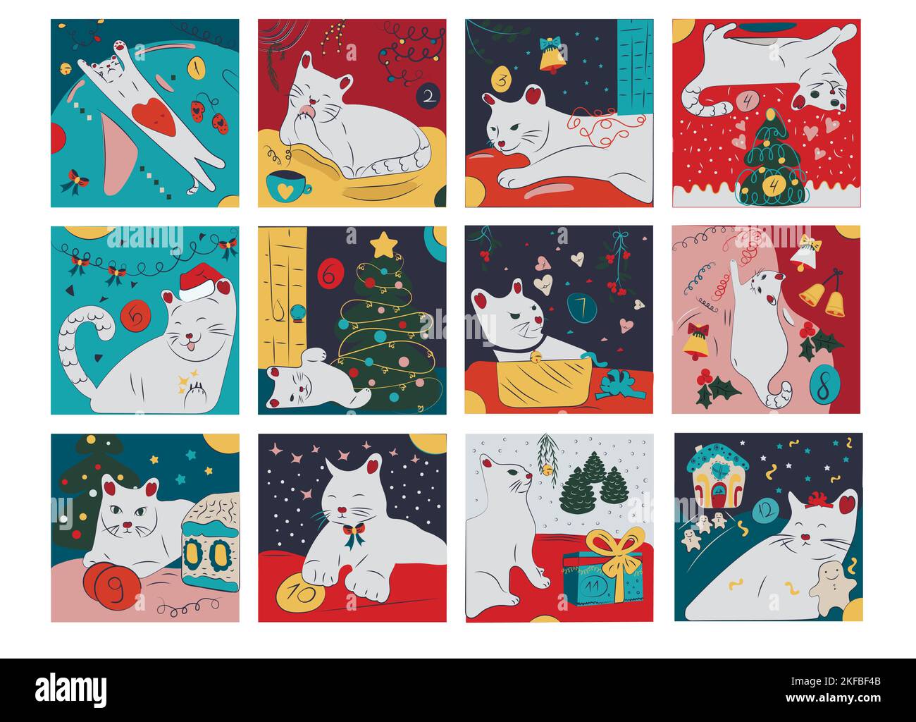 Christmas 12 Days Stock Vector Images Alamy Christmas 12 Days Stock Vector Images Alamy