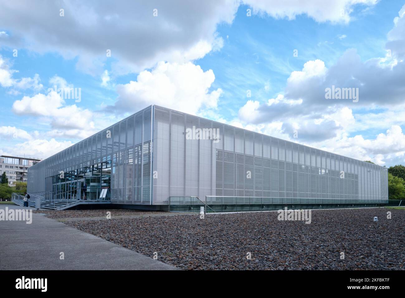 Berlin, Germany - Sept 2022: Topography of Terror in Berlin is a modern ...