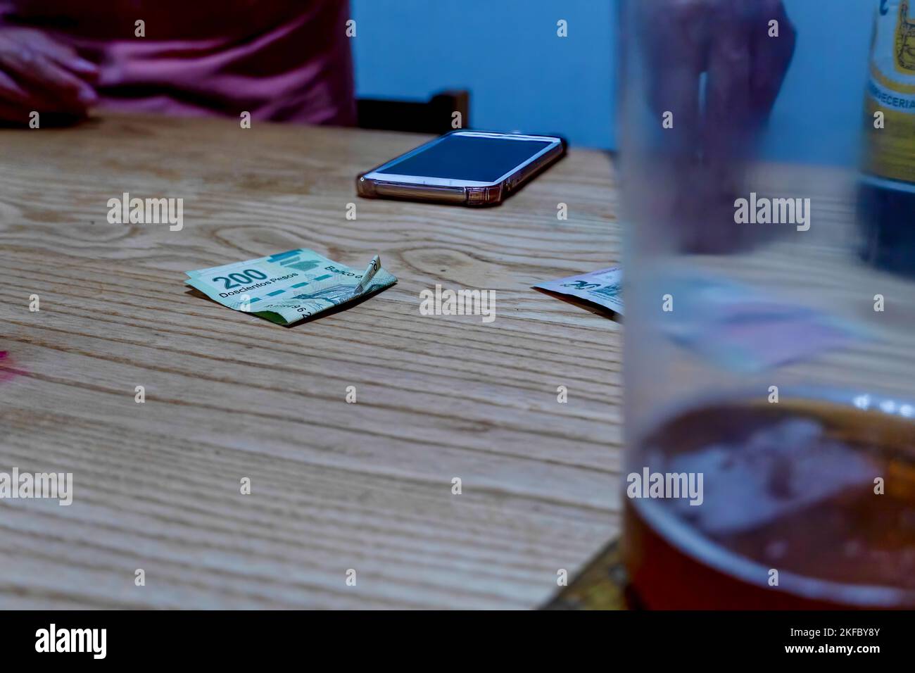 young man reading tarot cards in a meeting with his friends, mexico latin america, 4k Stock