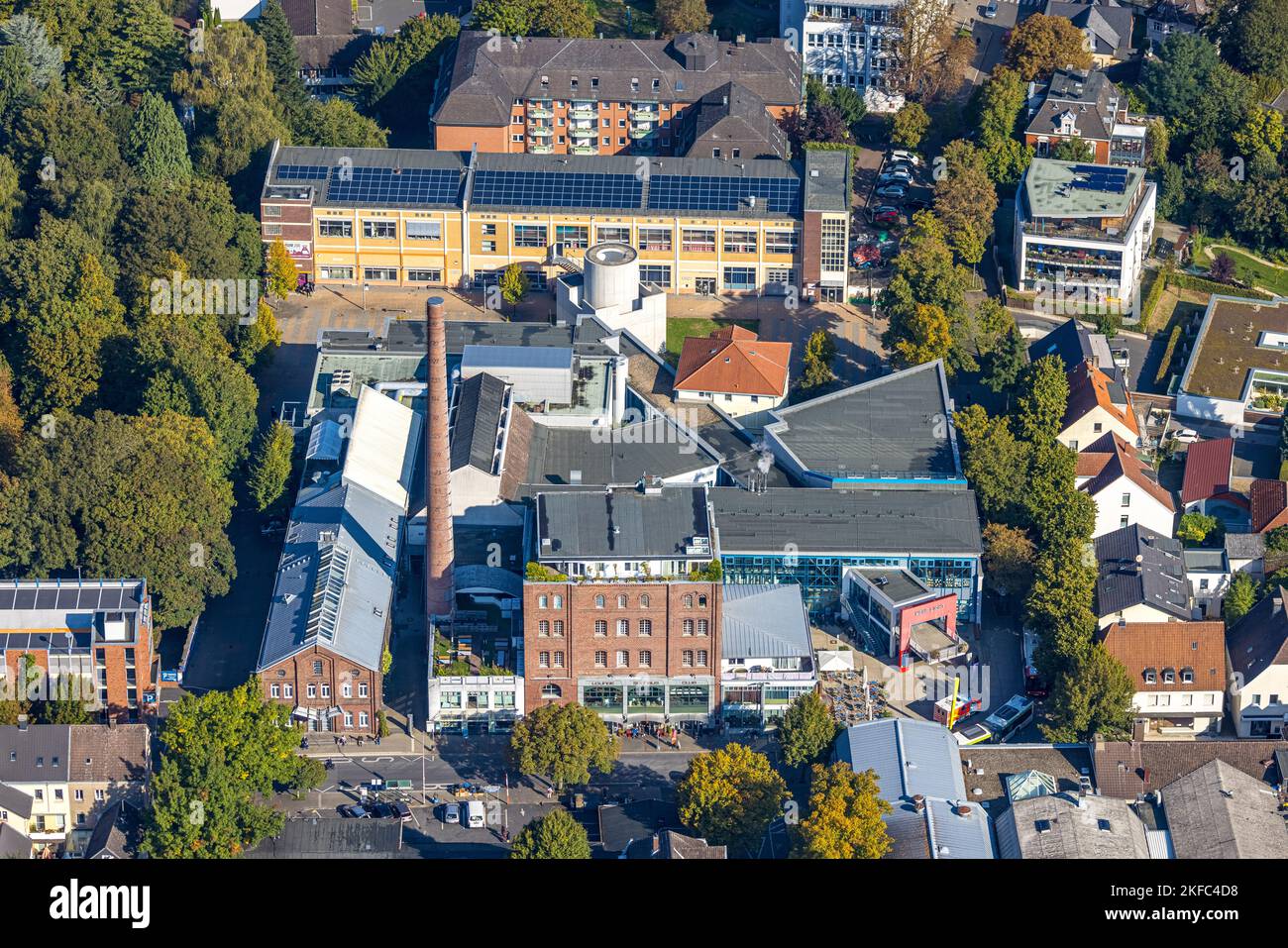 Aerial View, Platz Der Kulturen, VHS Unna, Lindenbrauerei E. V ...