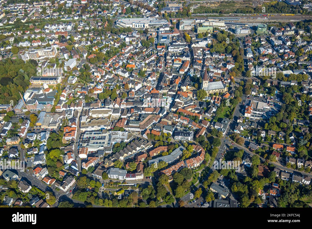 aerial-view-city-city-church-in-old-town-shopping-center-neue-m-hle