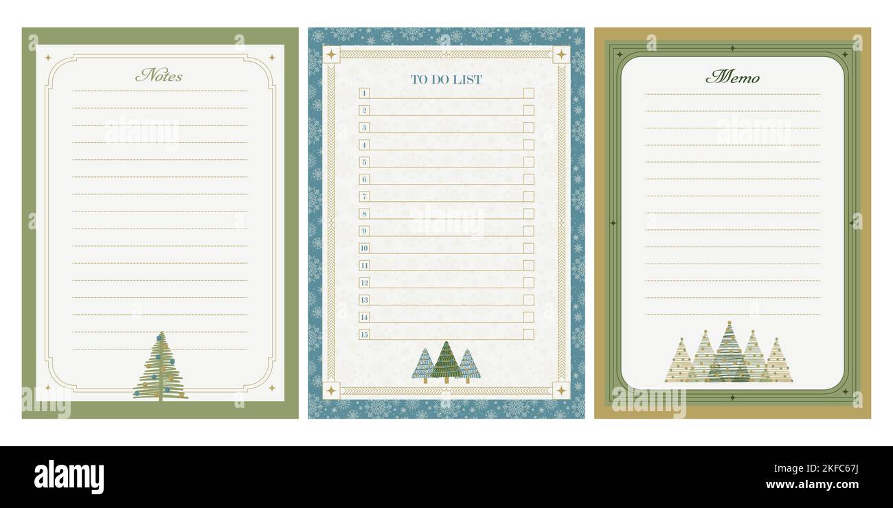 christmas-page-border-notes-or-to-do-list-with-elegant-frame-vector