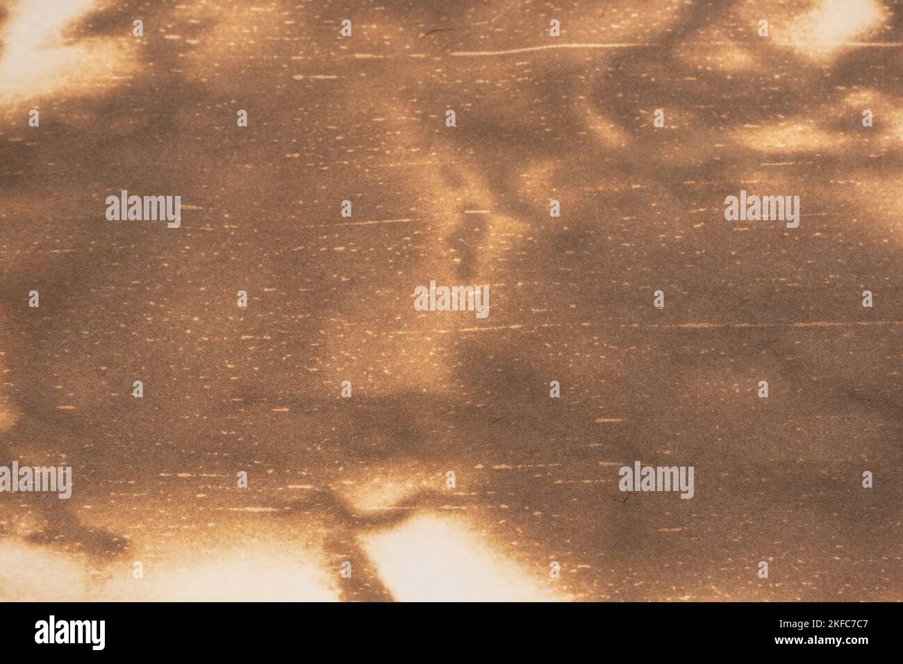 Burnt paper background, old grunge background. Copy space. Stock Photo