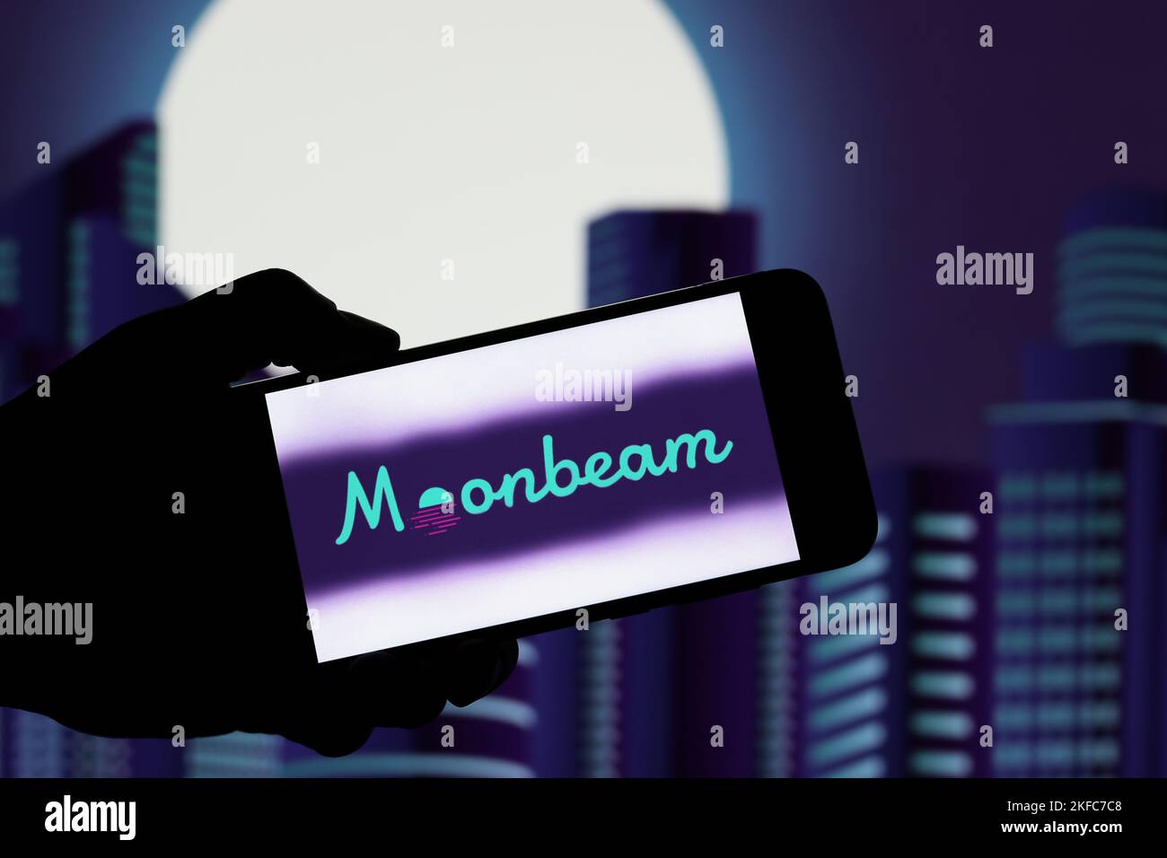 Moonbeam glmr hi-res stock photography and images - Alamy