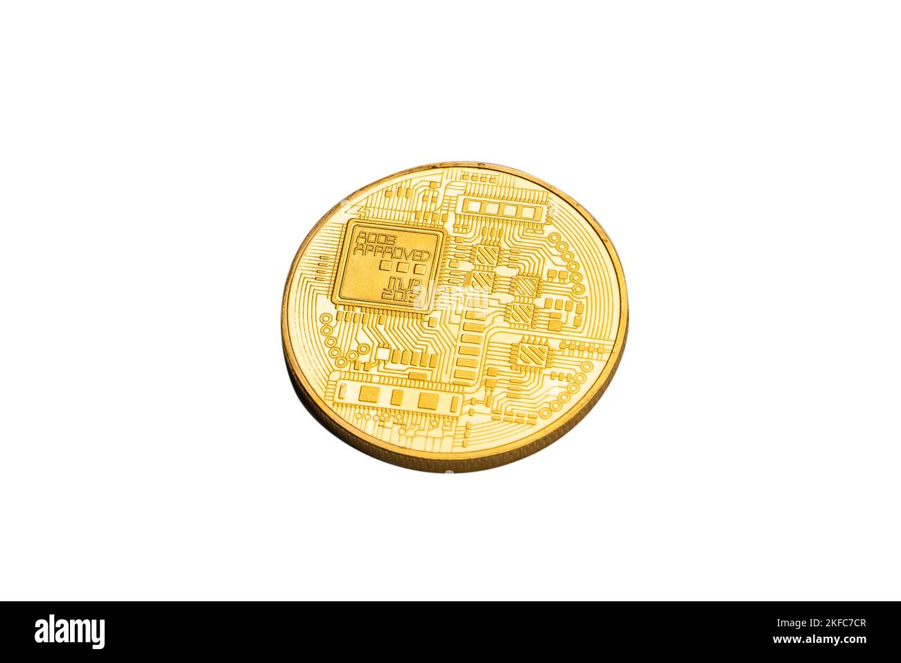 Gold bit coin Cut Out Stock Images & Pictures - Page 3 - Alamy