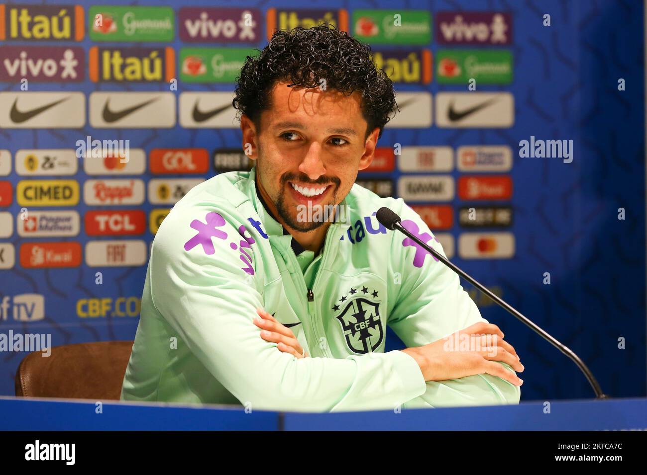 Marquinhos brazil national team hi-res stock photography and images - Alamy