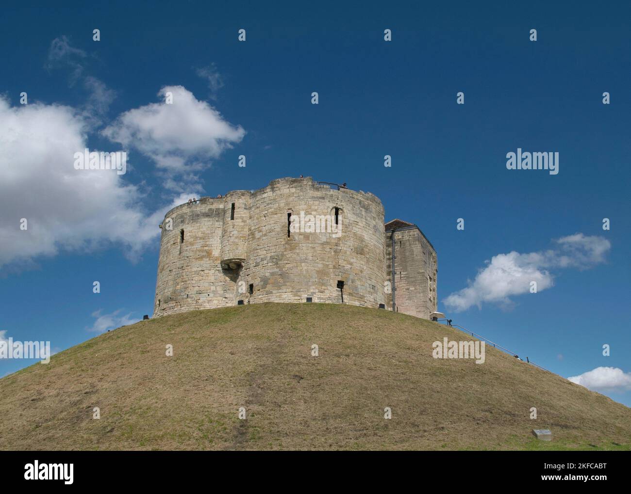 Clifford's Tower, York, North Yorkshire, England Stock Photo Alamy