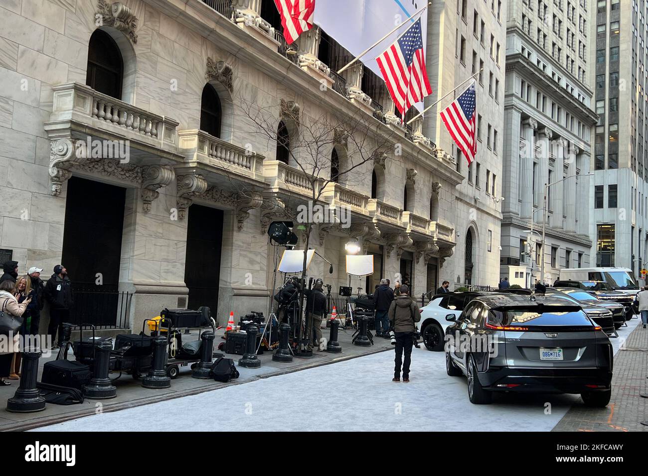 New York, US, Nov. 17, 2021. General Motors (GM) presents its portfolio