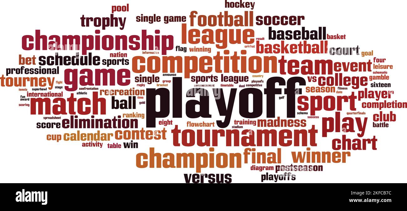 Championship playoffs Stock Vector Images Alamy