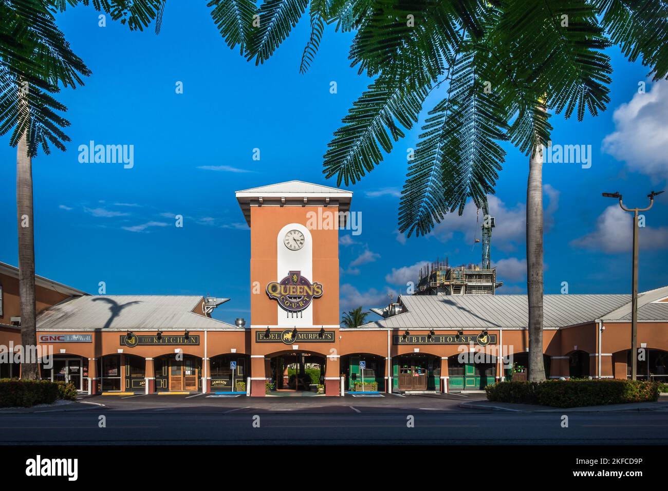 Grand Cayman, Cayman Islands, Aug 2022, view of Fidel Murphy's, an