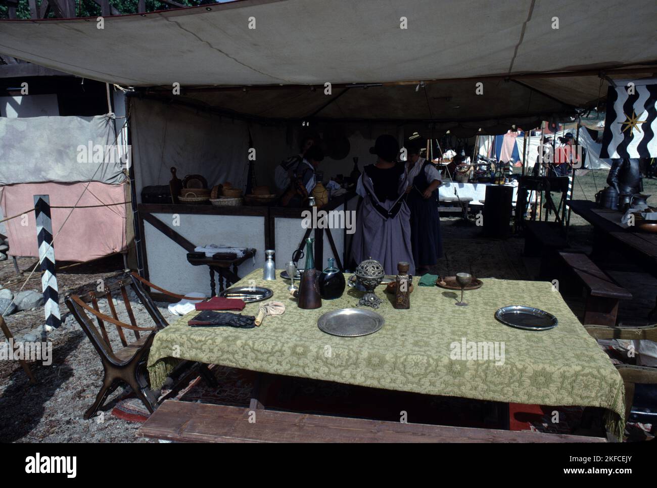 Agoura CA USA 5/1992. Renaissance Pleasure Faire. Renaissance from 14th