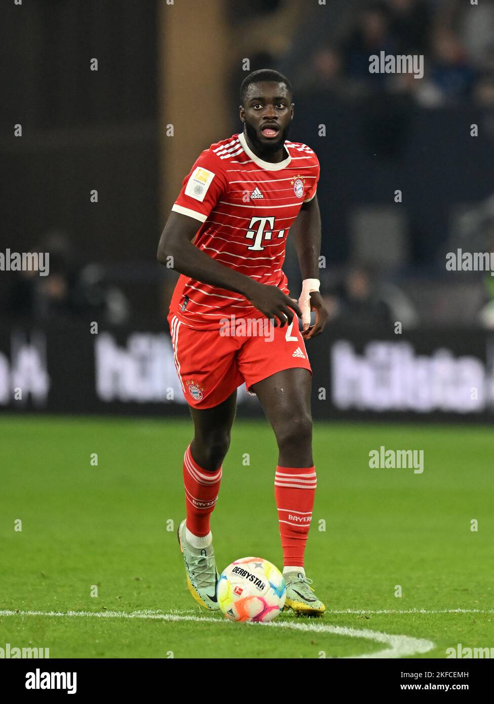 Award ceremony: UPAMECANO Dayot (FRA) walks past the trophy, cup, trophy,  disappointment, frustrated, disappointed, frustrated, rejected, left:  GUENDOUZI Matteo (FRA). Game 64, FINAL Argentina - France 4-2 nE (3-3) on  December 18th